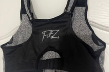 Load image into Gallery viewer, Purple &amp; Gray Sports Bras
