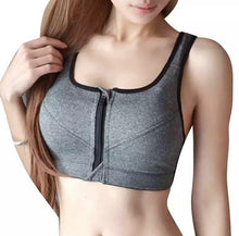 Load image into Gallery viewer, Purple &amp; Gray Sports Bras
